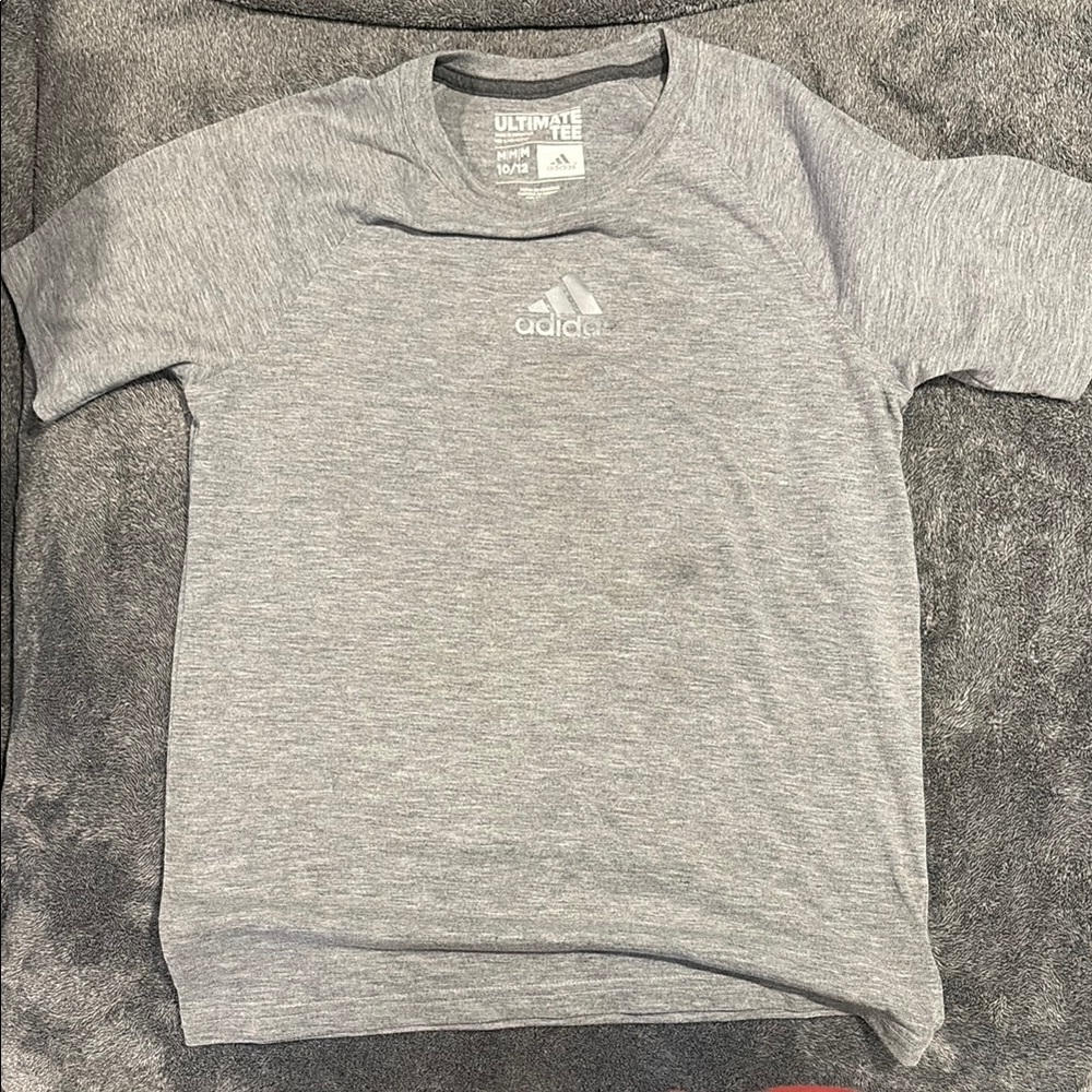 Adidas Heather Gray Tee